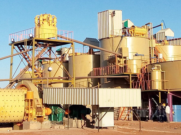 China Gold ore processing plant CIL CIP leaching line