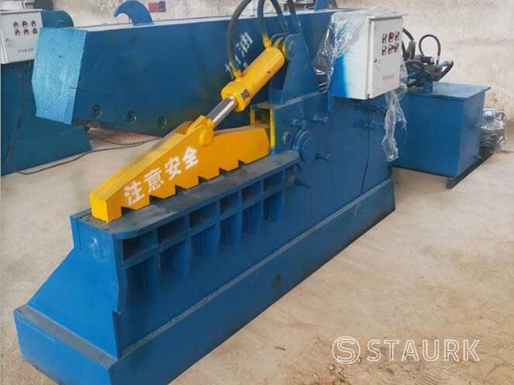 China Metal cut shear machine