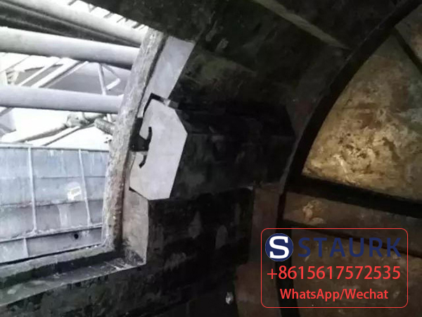 China Steel rubber Liner of ball mill