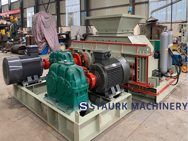 China Double Roller Roll crusher coal sand