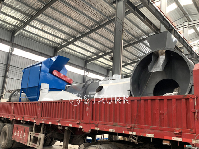 China Sawdust dryer