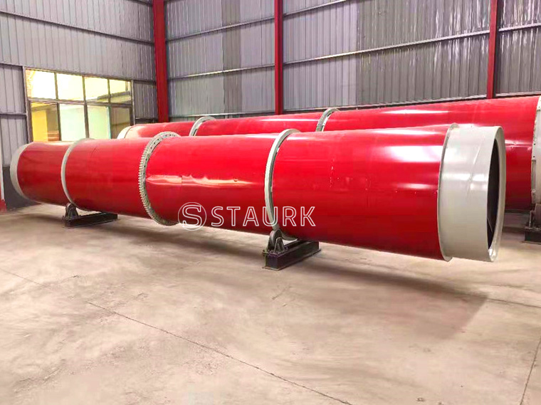 China Dolomite powder rotary dryer