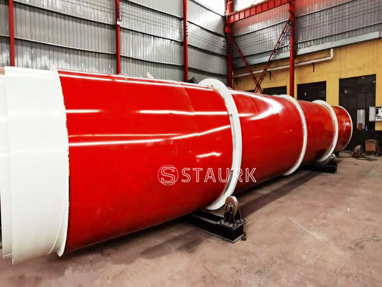 China Ball Clay rotary dryer