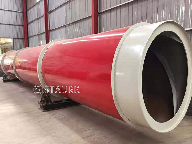 China Ball Clay rotary dryer