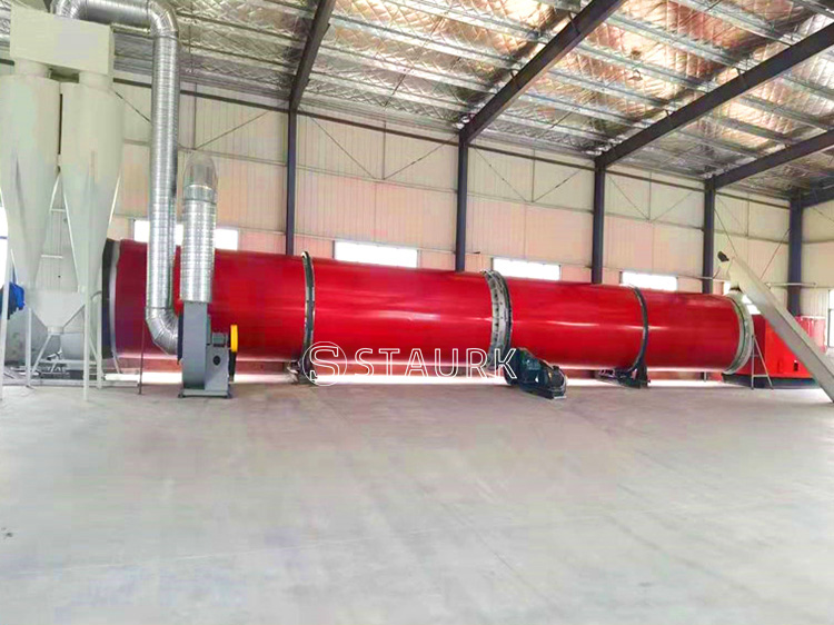 China Nickel Ore rotary dryer