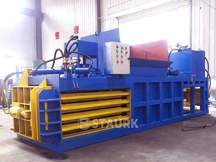 China Paper baling press machine baler