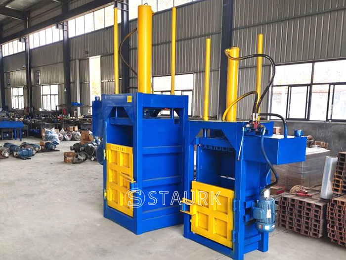 China Paper baling press machine baler