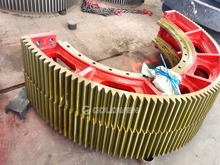 China Gear of ball mill Pinion girth ring