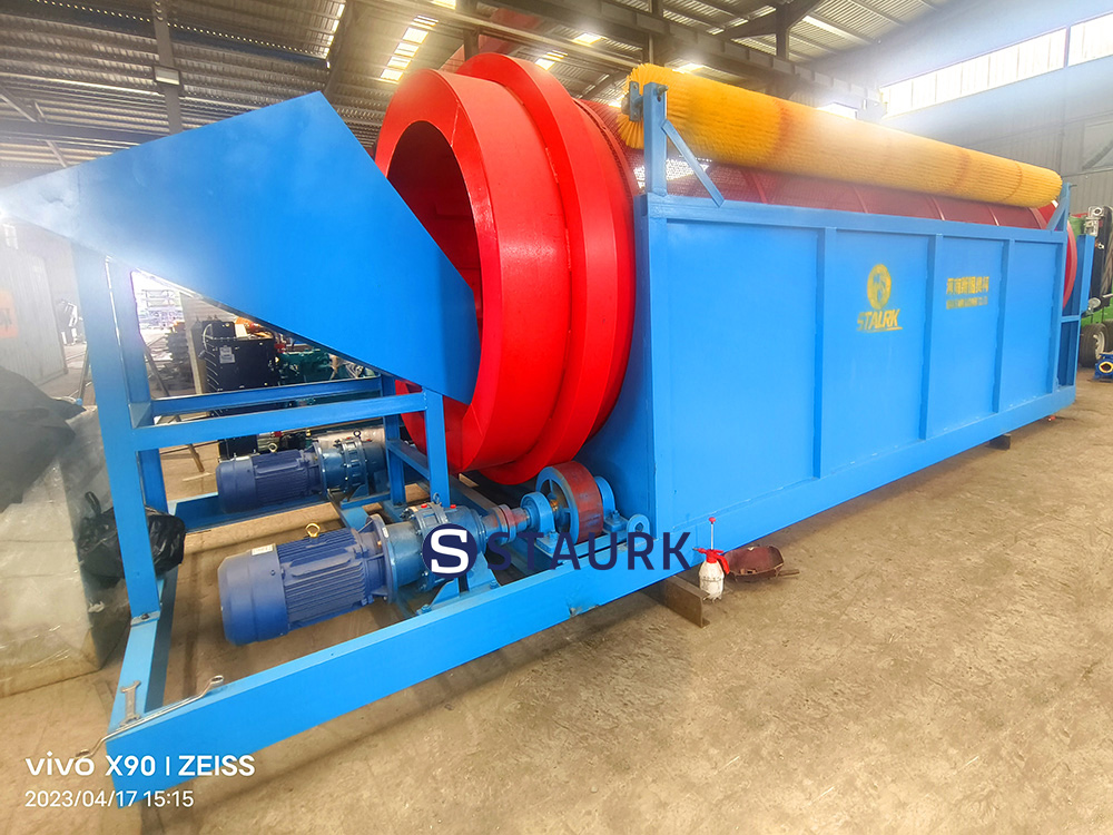 China Sand trommel screen