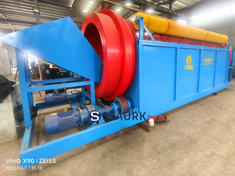 China Sand trommel screen