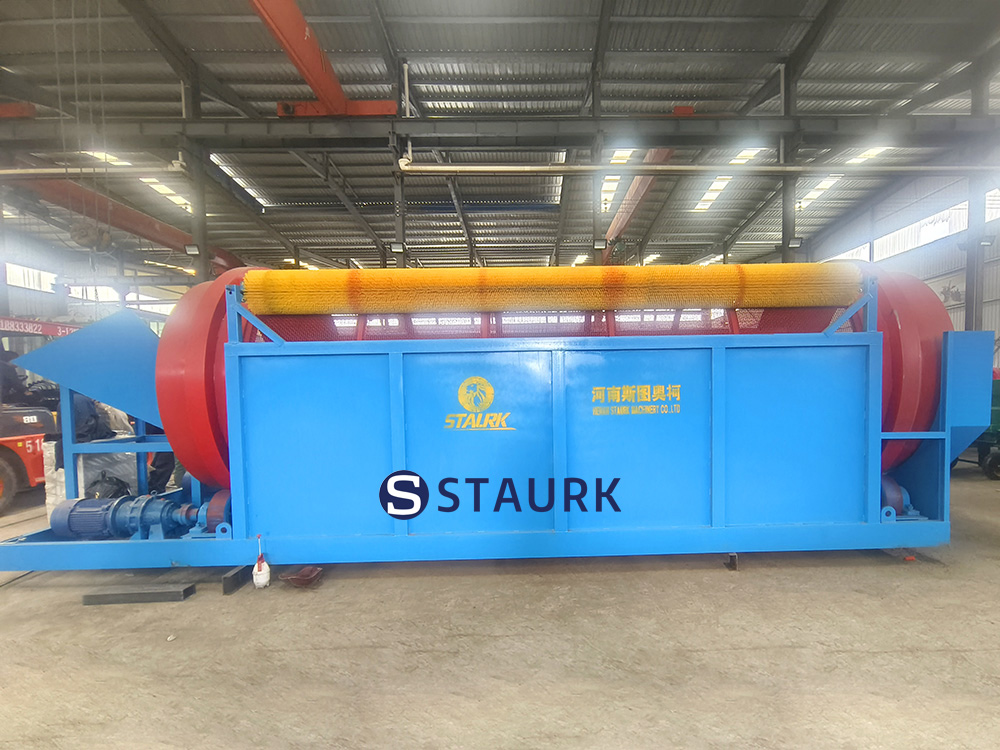 China Sand trommel screen