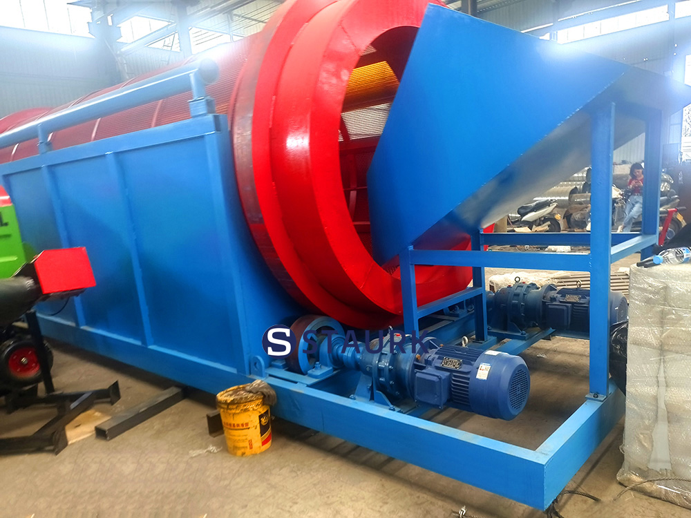 China Sand trommel screen