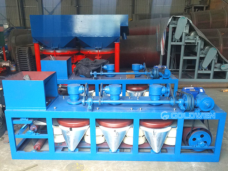 China Three disc magnetic separator