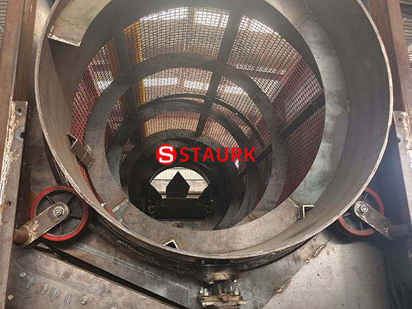 China Garbage Waste recycling screen trommel