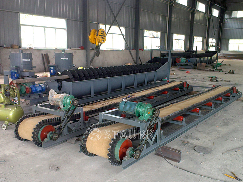 China belt chute blanket for tin gold tungsten ore